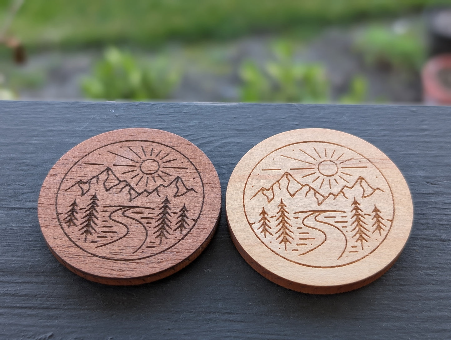 Adventure Round Keychain/Magnet