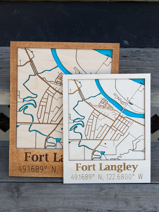 Fort Langley Map