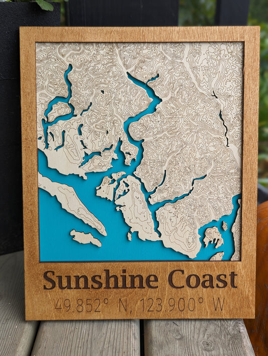 Sunshine Coast Map