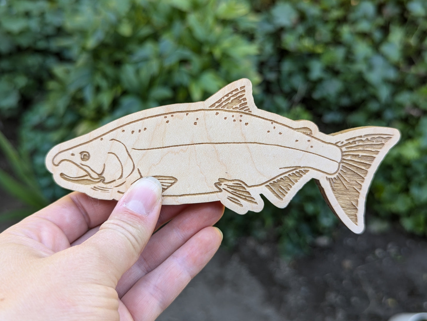 Salmon Magnetic Bottle Opener