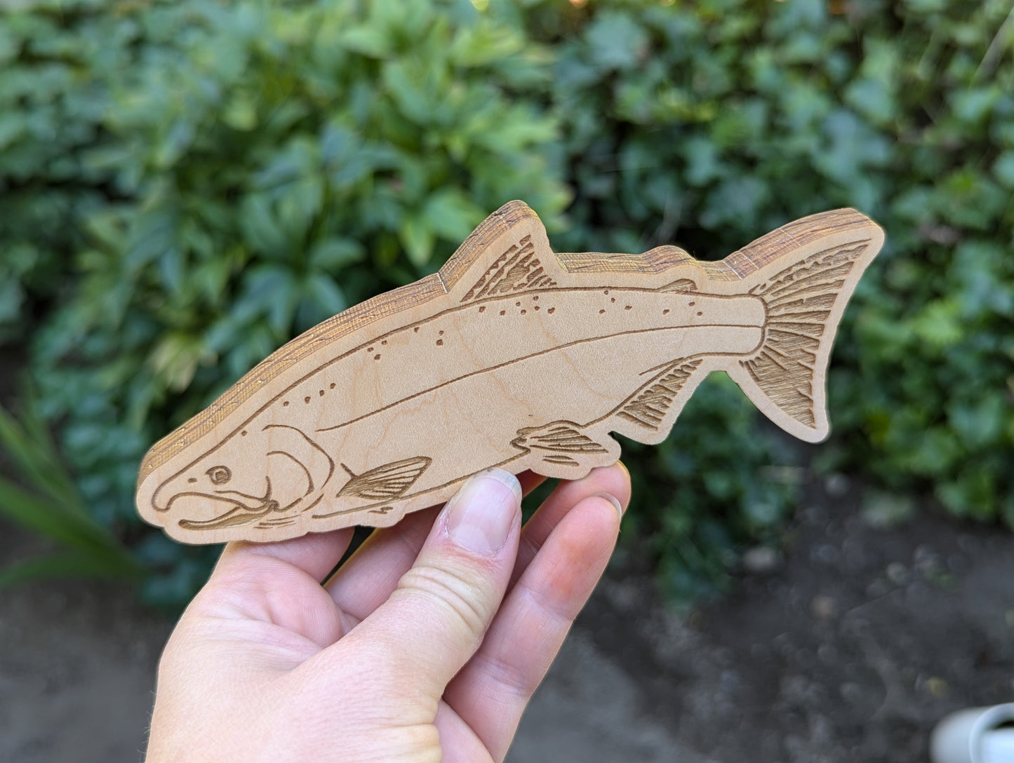 Salmon Magnetic Bottle Opener