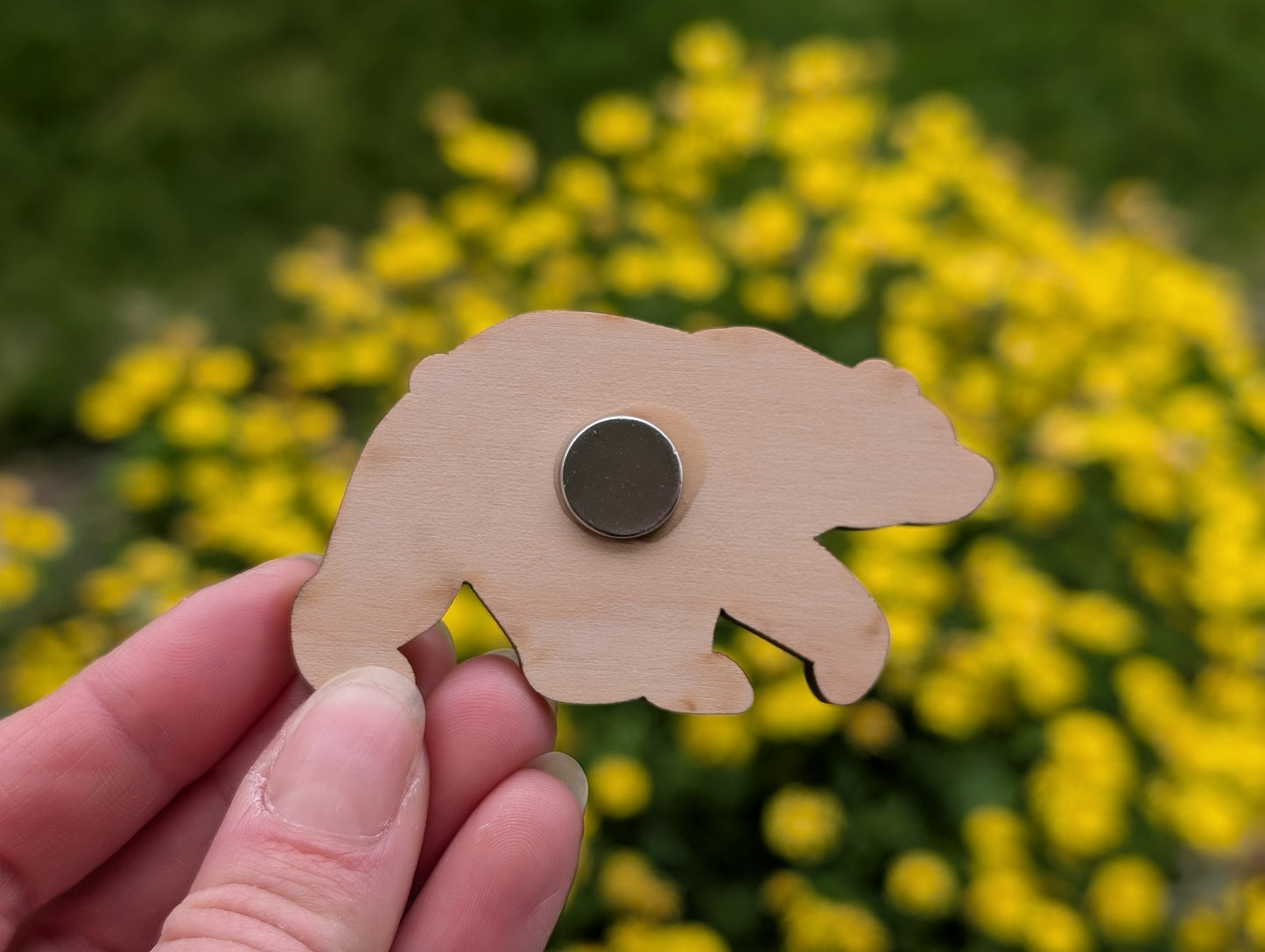 Adventure Bear Keychain and Magnet